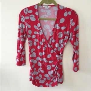 Boden fitted over blouse with 3/4 sleeves. 4